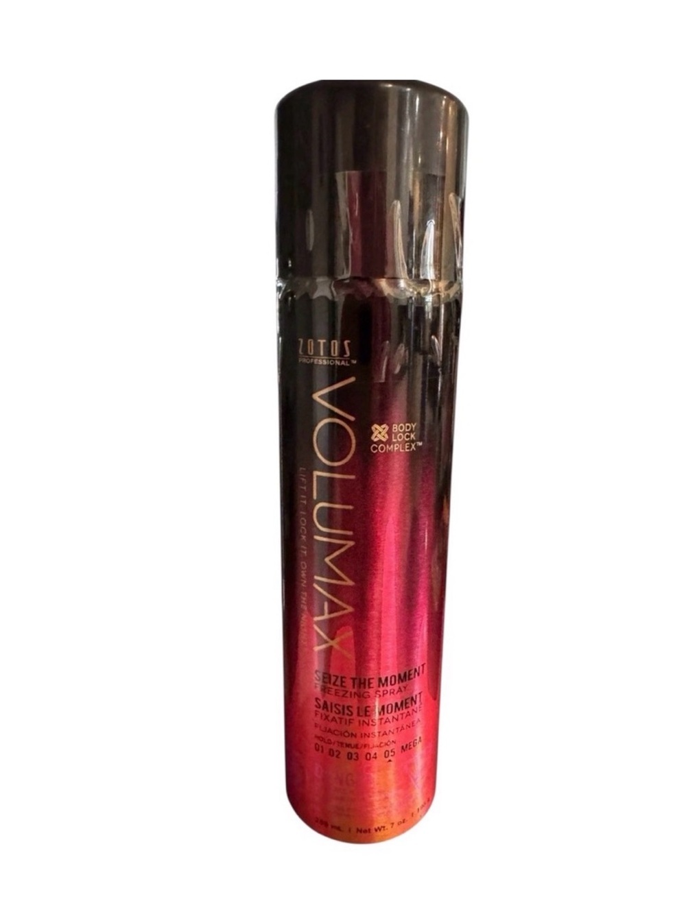 Zotos Naturelle Volumax Seize The Moment Freezing Hair Spray VOC 80% 7 oz HTF